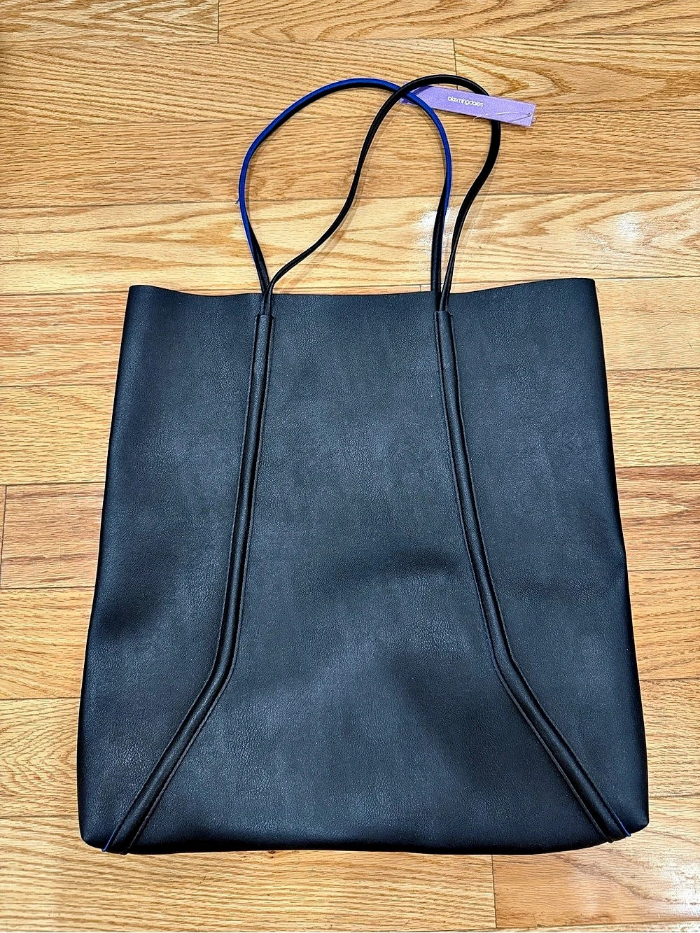 Bloomingdale’s Black Tote Shoulder Bag
